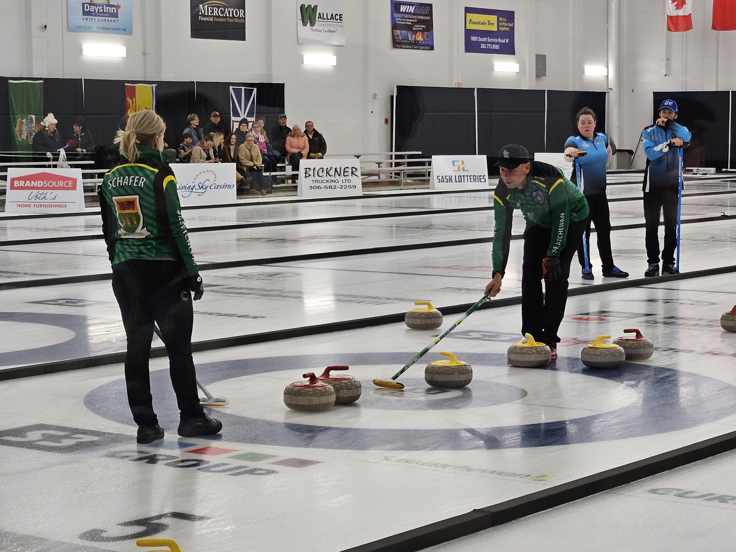 Saskatchewan sweeps day two of Canadian Mixed Curling Championship